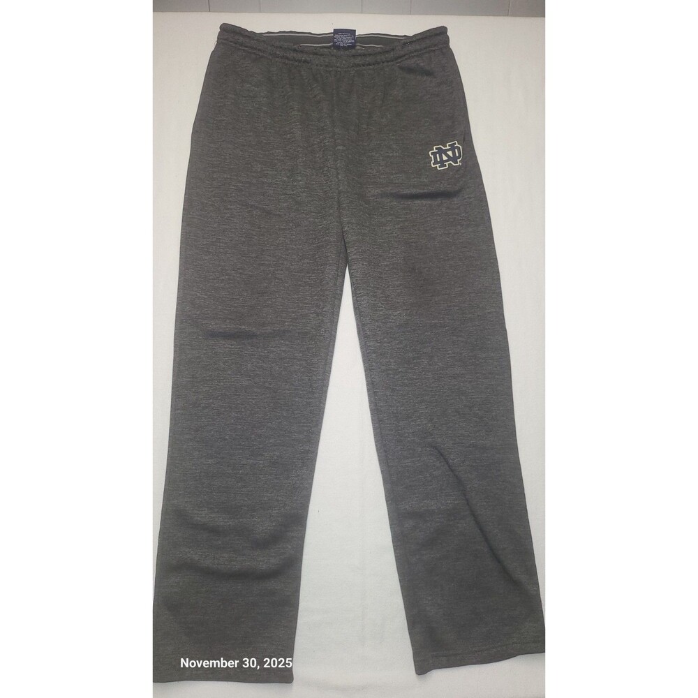 Campus Heritage Notre Dame Charcoal Sweat Pants Mens XL